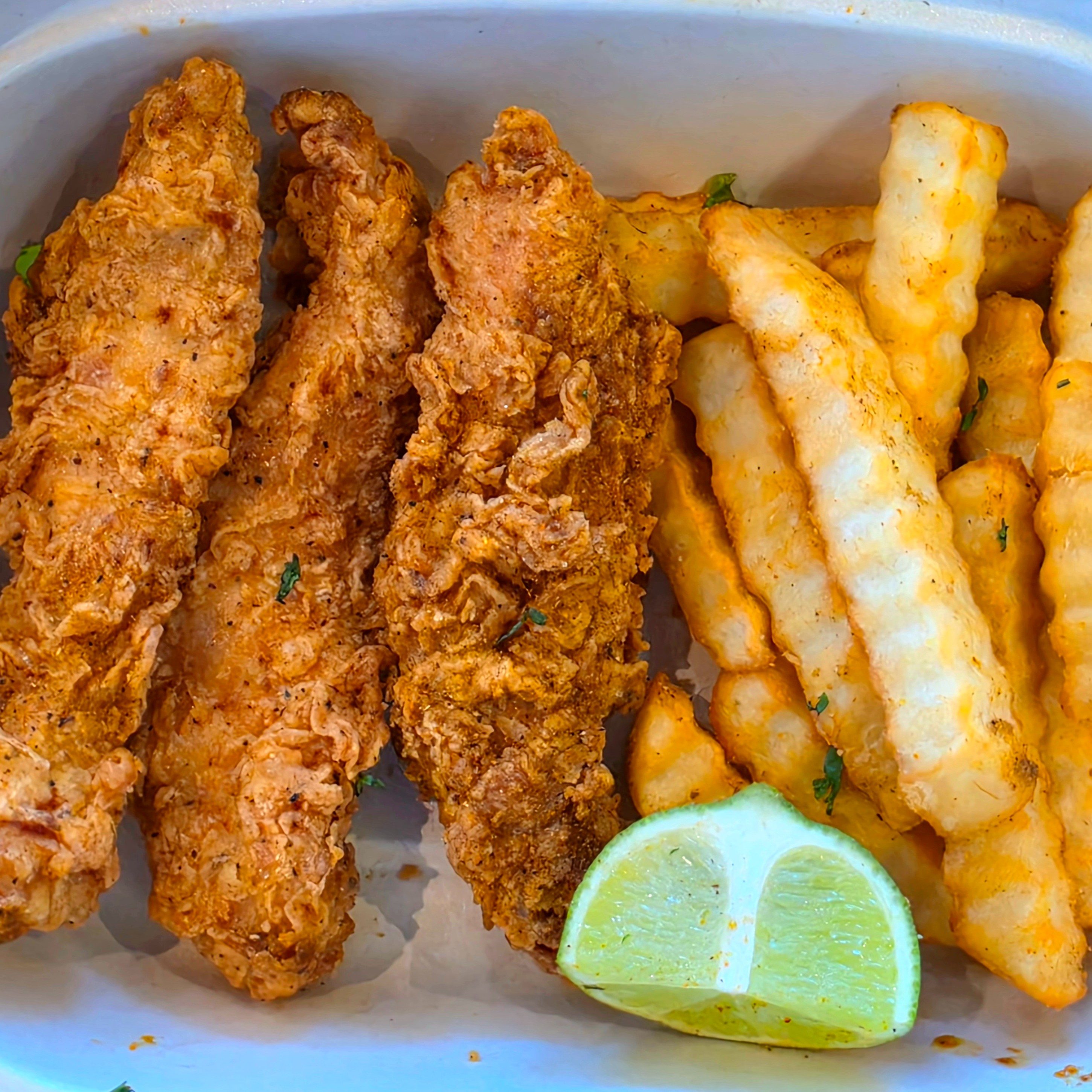 Classic Crispy Chicken Tenders.